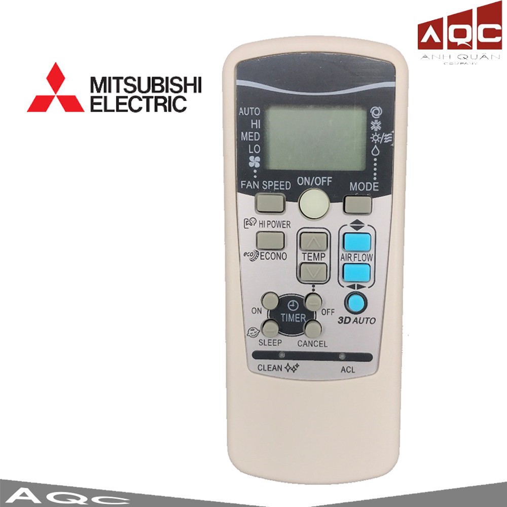 Điều khiển điều hoà Mitsubishi đa năng loại đẹp - Remote máy lạnh Mitsubishi HEAVY