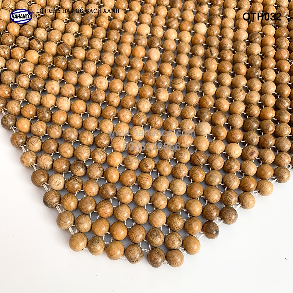 Lót ghế hạt gỗ thơm - văn phòng/xe hơi,Cao Cấp,hương thơm tốt cho sức khỏe - OTH032