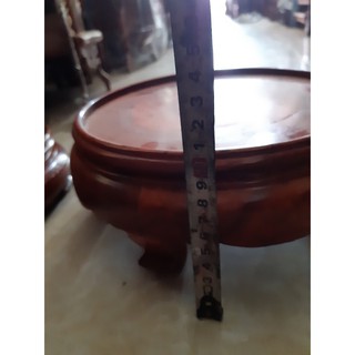 Chân đế kê bình gỗ hương đá
