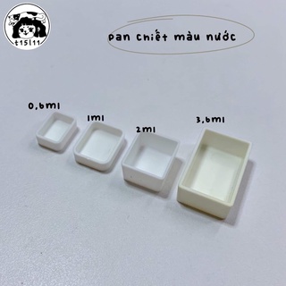 [t15l11] Pan chiết màu 0.6ml/1ml/2ml/3.6ml COMBO 5pan 10pan