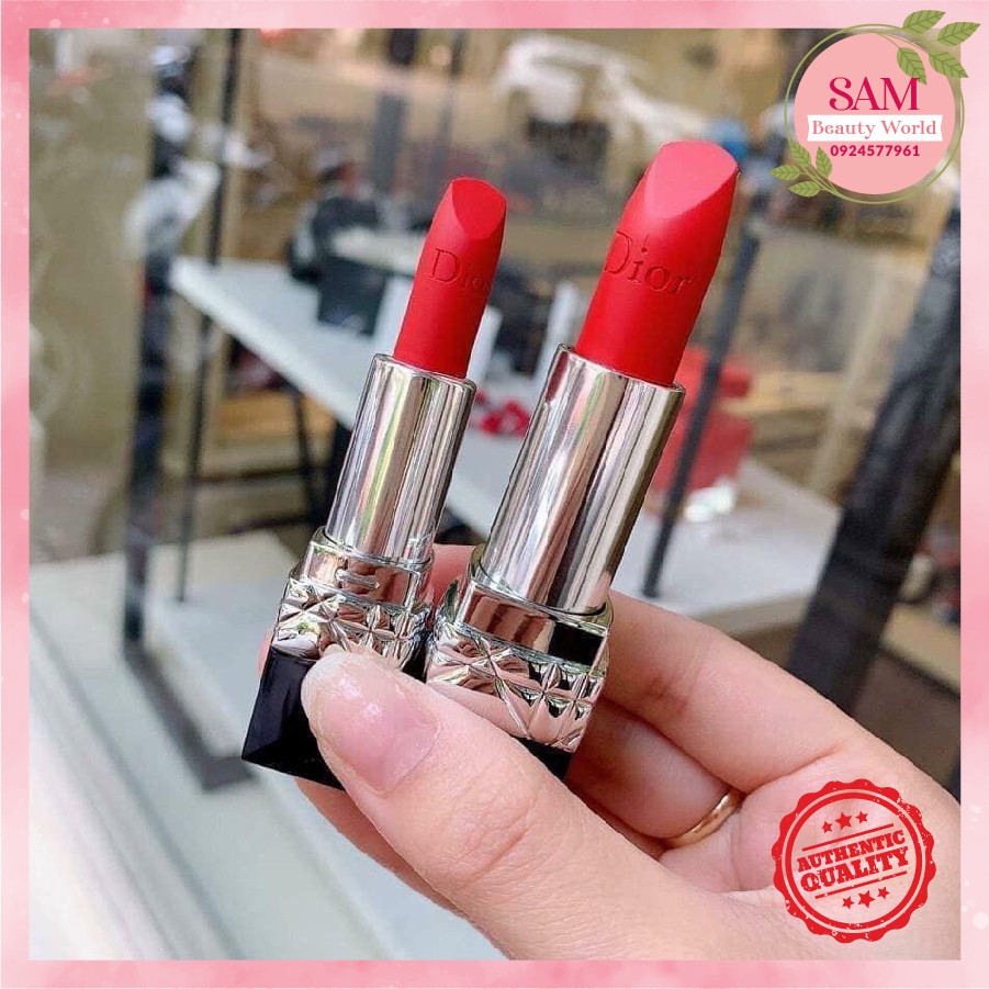[SON XỊN] Son Dior Rouge 999 Matte Màu Đỏ Thuần | BigBuy360 - bigbuy360.vn