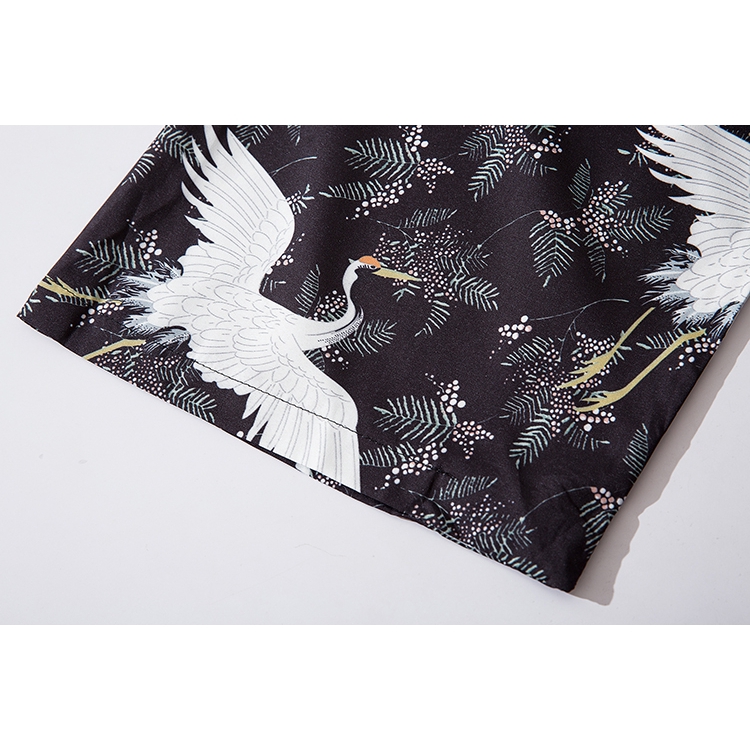 2020 Ins Fashion Swan Kimono Outer Blouse for Women Men Loose Harajuku Beach Japanese Unisex Clothes | BigBuy360 - bigbuy360.vn