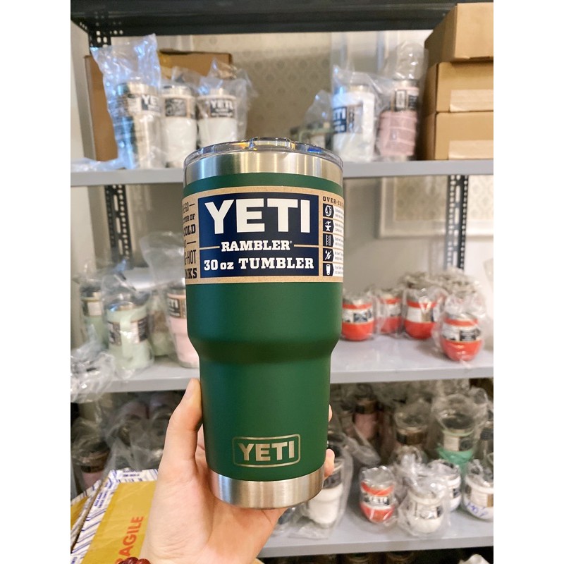 Ly giữ nhiệt Yeti 30 oz + nắp nam châm Magslider chính hãng Mỹ