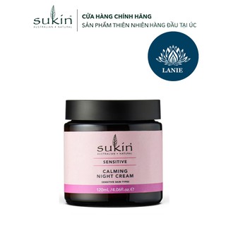 [hsd 2027] Kem Dưỡng Da Ban Đêm Dành Cho Da Nhạy Cảm Sukin Sensitive Calm Night Cream 120ml
