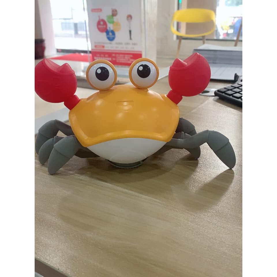 Cua Đồ Chơi Cho Bé, Con Cua Bò Cho Bé Chơi Khi Tắm Và Dắt Đi Bộ Bé Siêu Thích