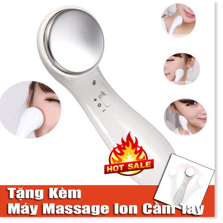 -Gối Massage Hồng Ngoại 8 Bi Magic Hàn Quốc Thế Hệ Mới,