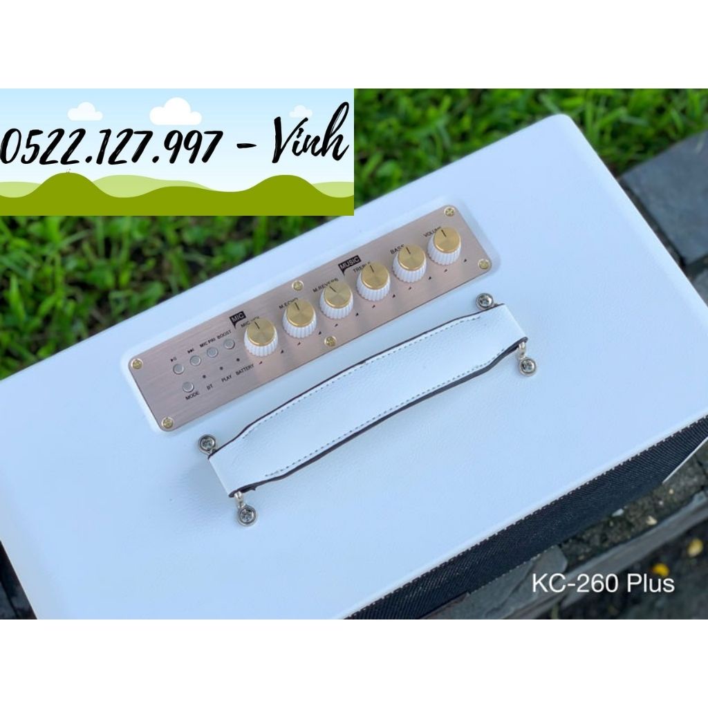 Loa Kéo Xách Tay KCBOX KC260 Plus - Hàng Chính Hãng - Gia Khang Shop