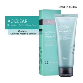 sữa rử mặt tạo bọt the Plant Base AC Clear Magic Foam A1+