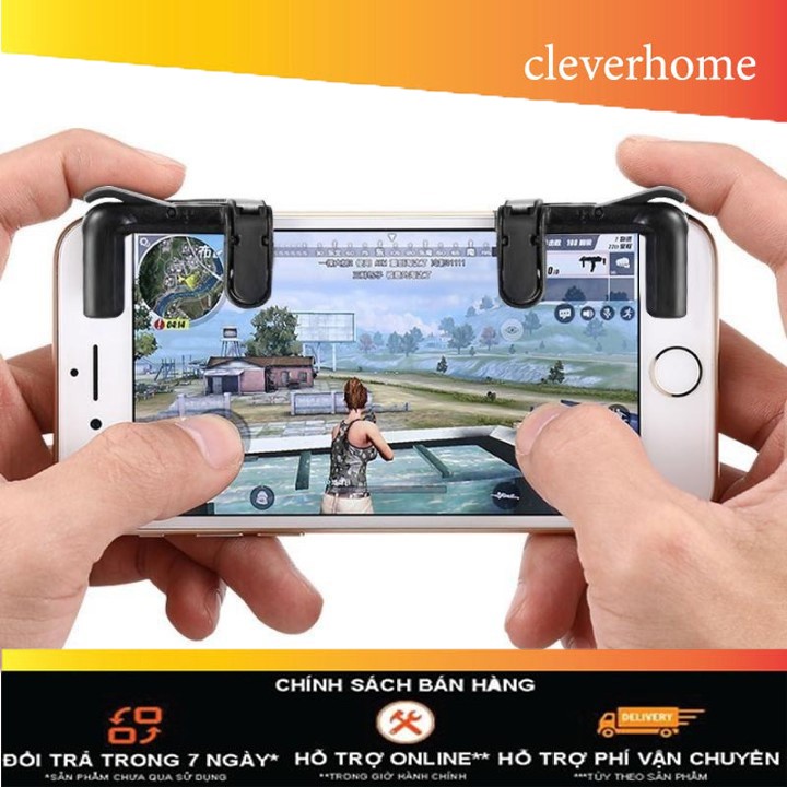 [HÀNG SẴN] Bộ 2 Nút Bấm Cơ K01 Kim Loại Trong Suốt Hỗ Trợ Chơi Game PUBG Mobile, Ros Mobile