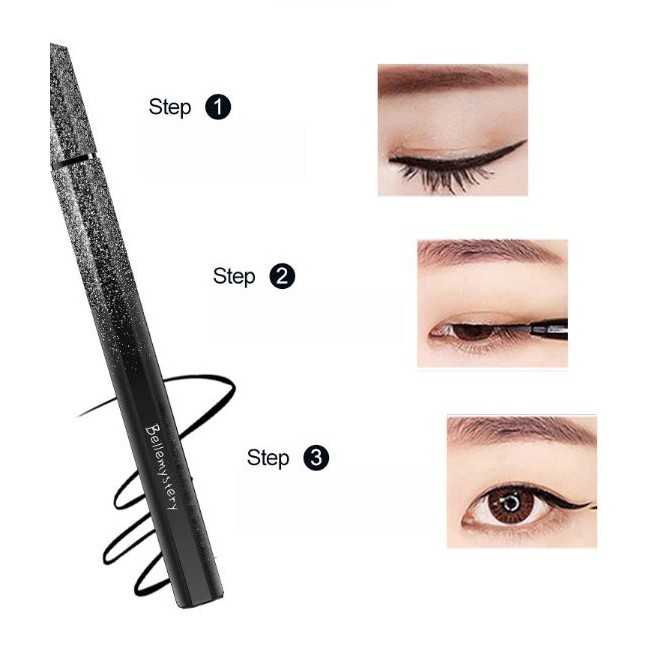 Bút kẻ mắt Galaxy BELLEMYSTERY vỏ kim tuyến siiêu xinh BELL03 | BigBuy360 - bigbuy360.vn