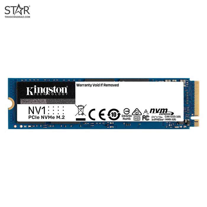 Ổ cứng SSD 500G Kingston NV1 M.2 NVMe PCIe Gen3x4 (SNVS/500G)