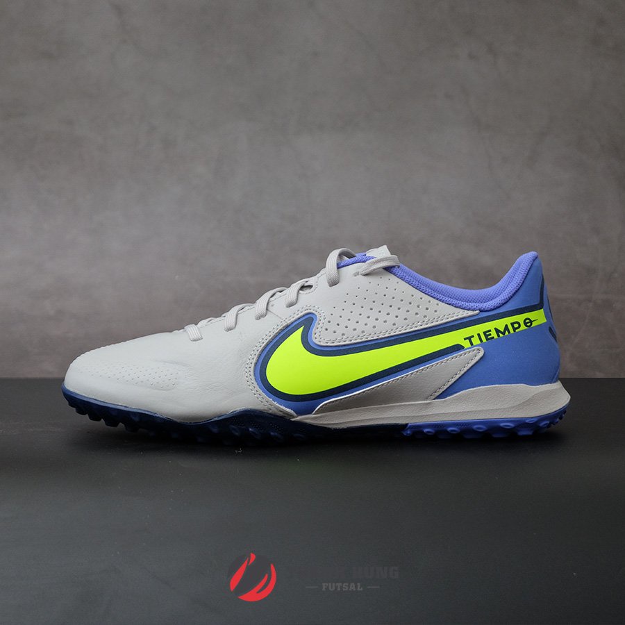 GIÀY ĐÁ BÓNG CHÍNH HÃNG NIKE TIEMPO LEGEND 9 ACADEMY TF - DA1191-075 - XÁM/TÍM