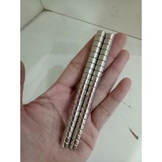 Nam châm viên 8x5mm - 1 set 15 viên, 30 viên