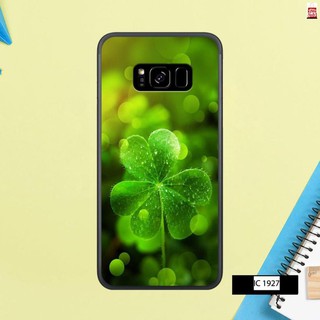 Ốp lưng điện thoại SamSung S8 / S8 Plus -  in hình 3D họa tiết hoa sen và cỏ 3 lá đẹp và bền cute