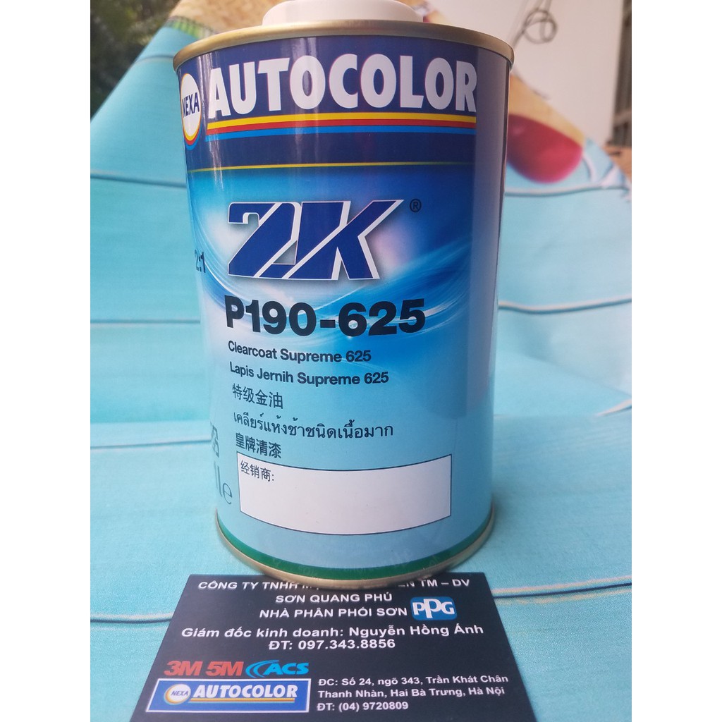 Dầu bóng cao cấp Nexa Autocolor 625 1L