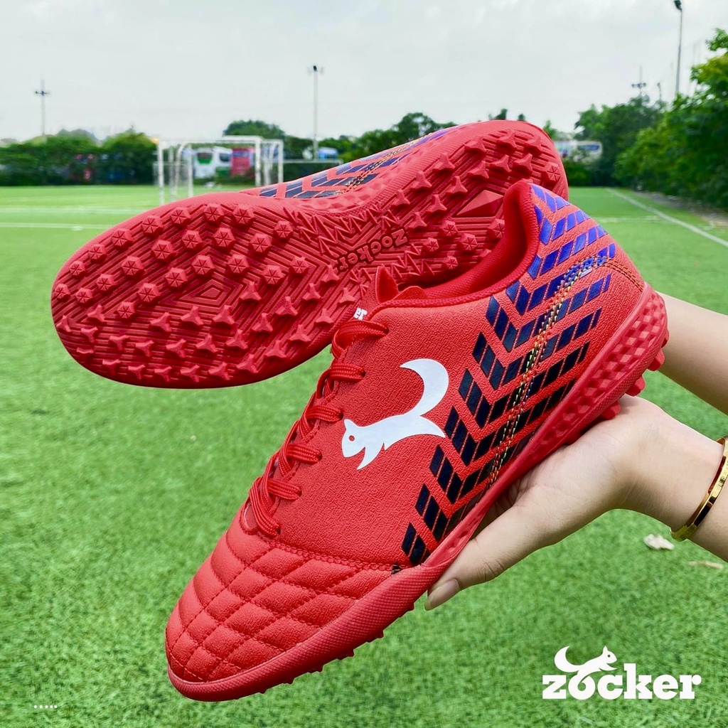 Giày Đá Bóng Zocker ZTF SPACE 2001 Red - Tặng kèm quà ngẫu nhiên