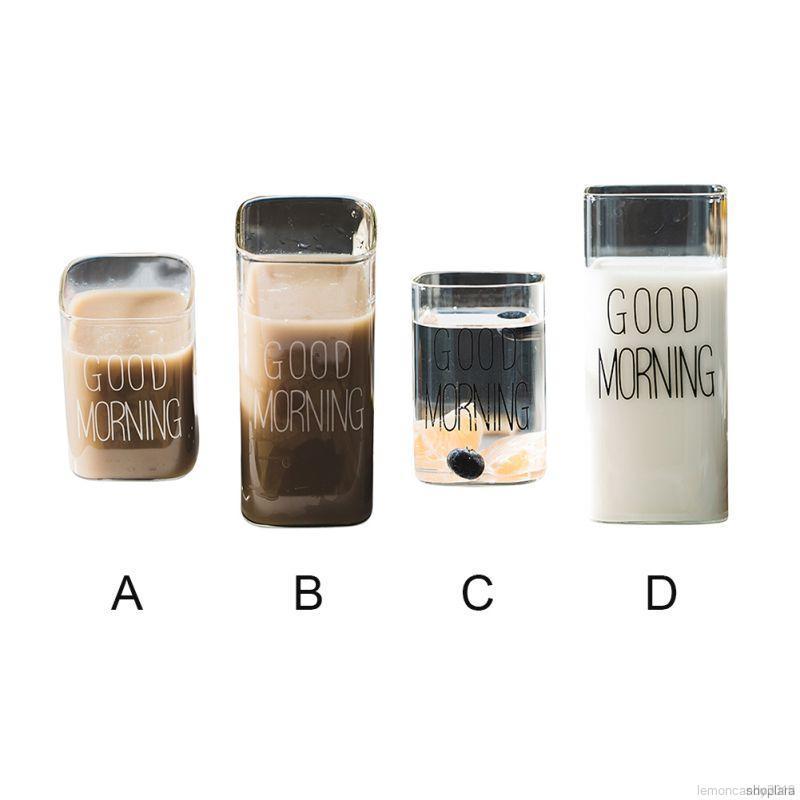 Ly Thủy Tinh Uống Nước In Chữ Dung Tích 250ml / 370ml | BigBuy360 - bigbuy360.vn