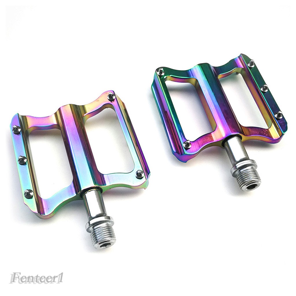 [FENTEER1] 9/16&quot; Pedals Cycling Mountain Road BMX Bike Bicycle Bearing Flat-Platform Pedals