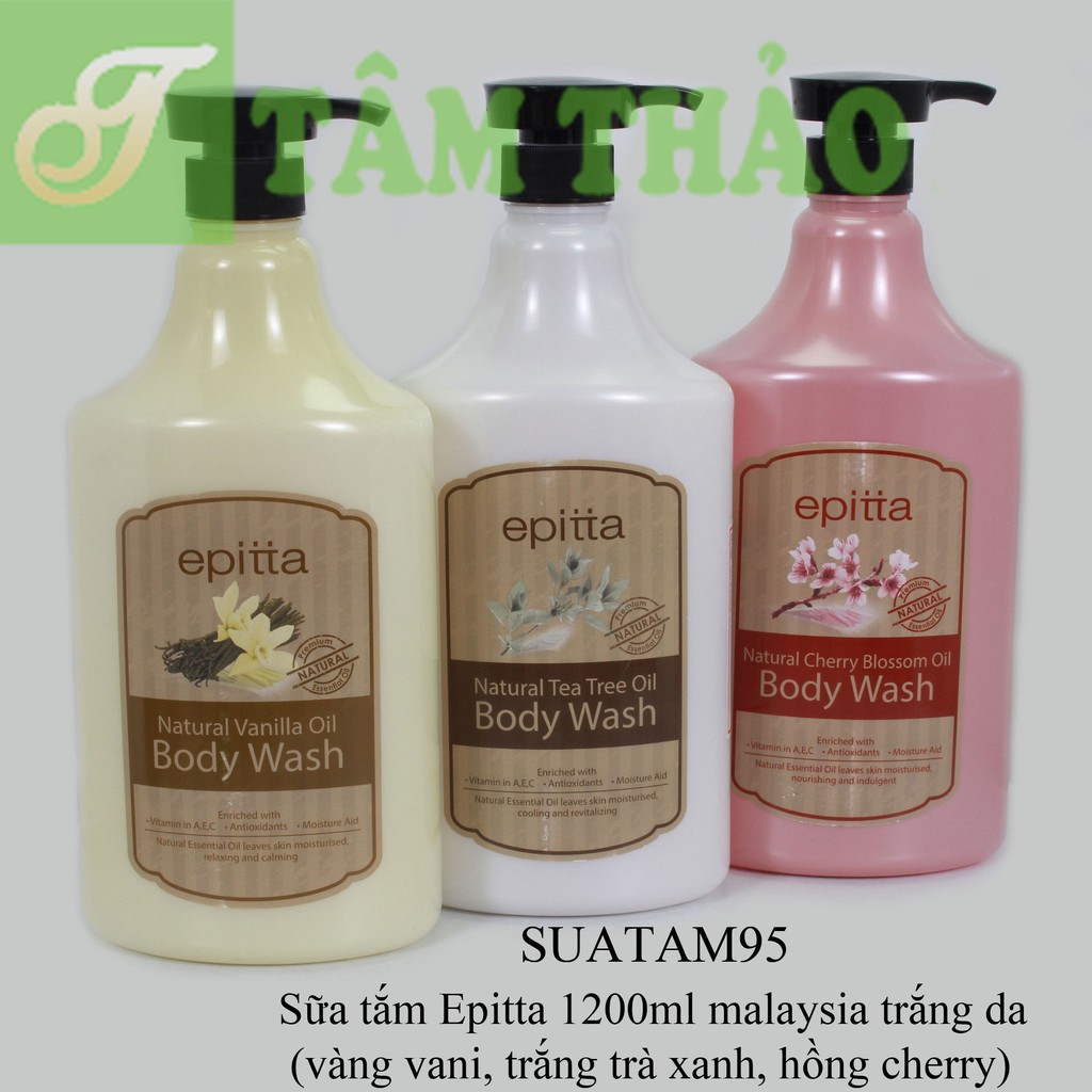 Sữa tắm Malaysia Epitta 1200ml trắng da 9555206506470, 9555206506463, 9555206506500, 9555206506494, 9555206506487