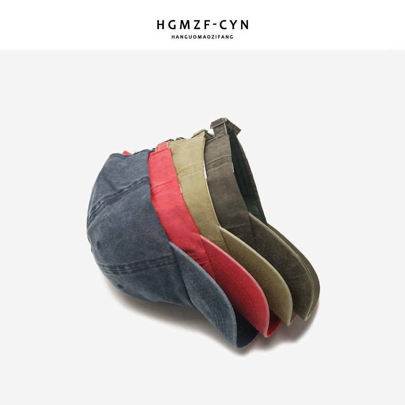 Mũ lưỡi trai denim cong phong cách Hàn Quốc thời trang xuân hè đơn giản dành cho cả nam và nữ