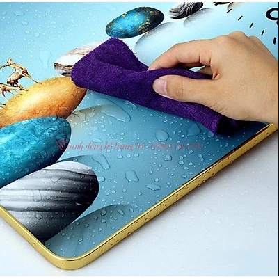 Tranh đông hồ treo tường tranh trán gương siêu bóng chống sướt chống nước đầy đủ đinh ba chân không cần khoan vít