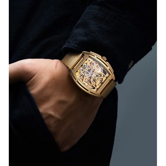 Đồng hồ Cơ Nam Xiaomi CIGA Design Z Series - Gold Edition - Bản Quốc Tế - 02 Dây đeo