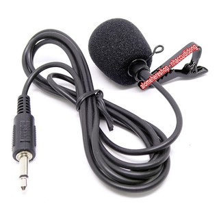 Microphone cài áo mini thu âm jack 3.5mm