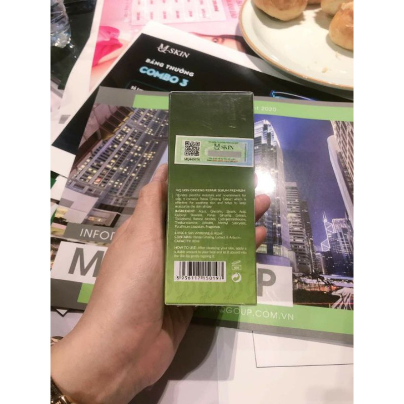 [Mã COS1904 giảm 8% đơn 300K] Serum Thay Da Nhân Sâm MQ Skin (không sưng) | BigBuy360 - bigbuy360.vn