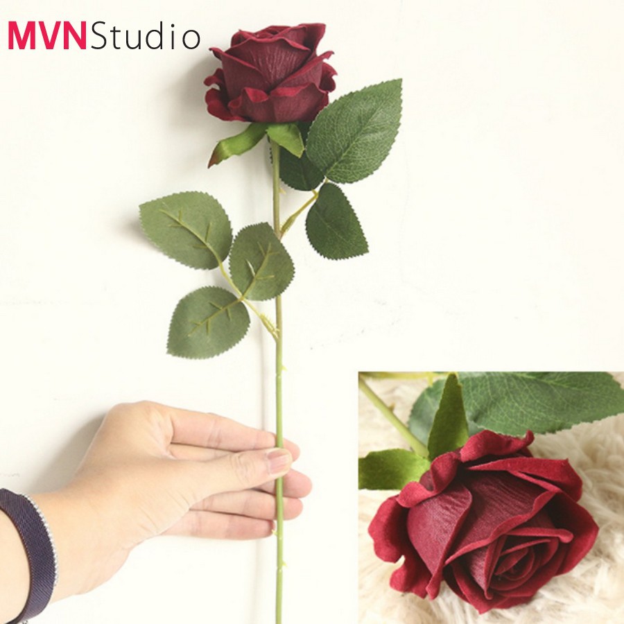 MVN Studio - Ins mẫu hoa hồng decor trang trí nhà cửa phụ kiện chụp ảnh