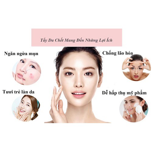 Gel tẩy da chết mặt 3W Clinic Green Tea & Rice Brown Moisture Peeling Gel 180ml Hàn Quốc