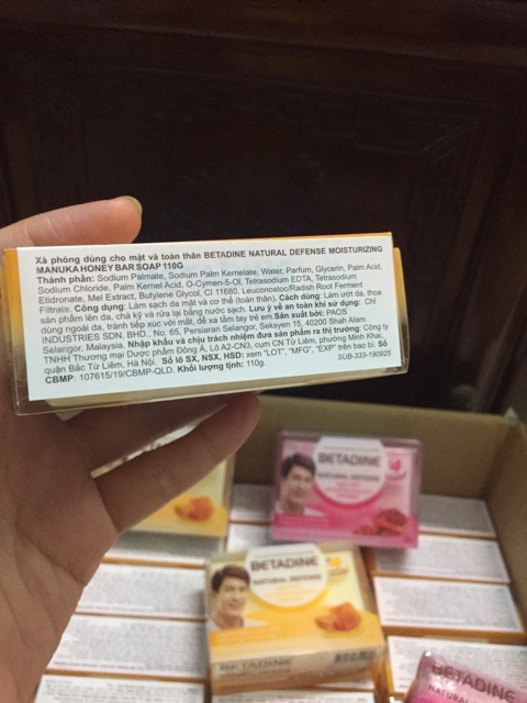 XÀ PHÒNG KHÁNG KHUẨN BETADINE NATURAL DEFENSE 110 | BigBuy360 - bigbuy360.vn