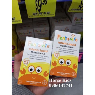Pentavite-Vitamin Tổng Hợp Cho Bé 0-3 tuổi.