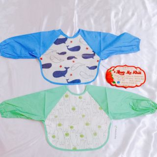 Yếm áo ăn dặm cho bé yêu dài tay