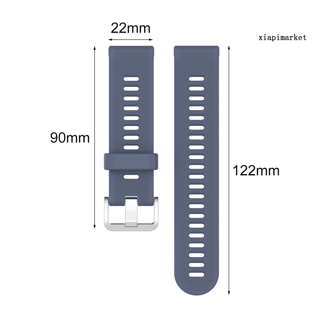 Dây Đeo Thay Thế Chất Liệu Silicon Thiết Kế Nhiều Lỗ Thời Trang Cho Garmin Forerunner745