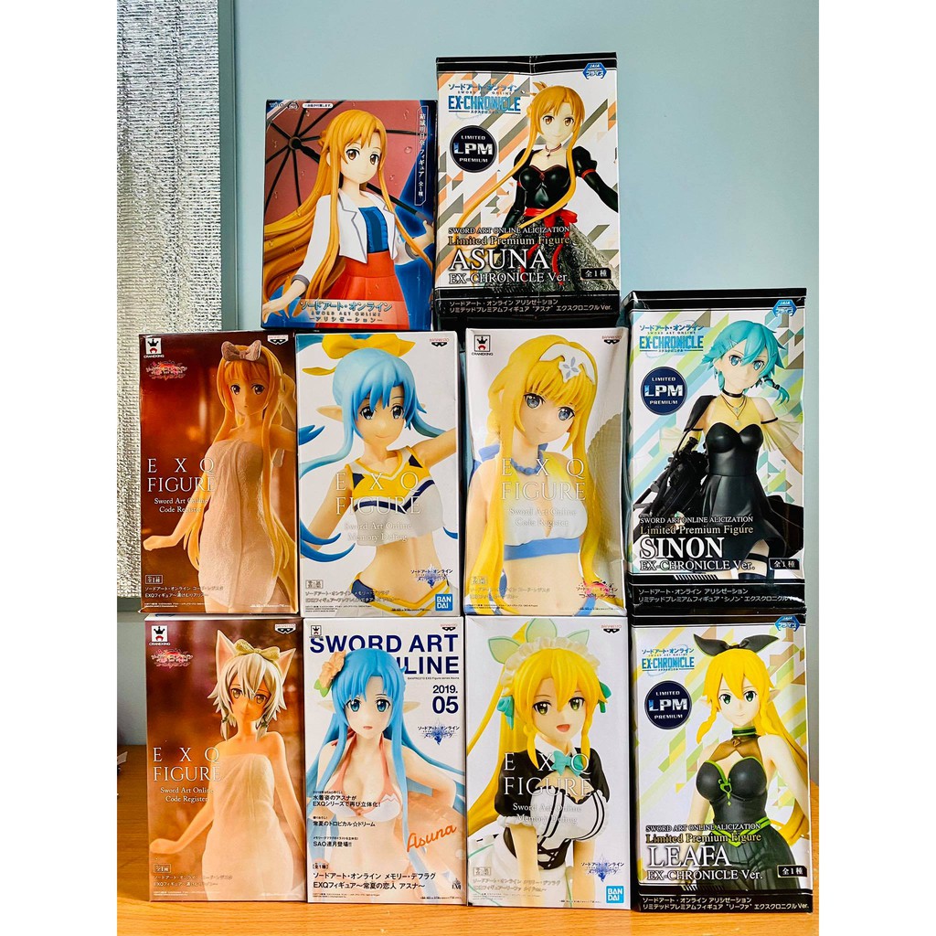 Tổng hợp mô hình Sword Art Online Figure chính hãng Nhật