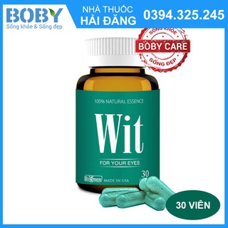 Wit - thực phẩm bảo vệ mắt, tăng cường thị lực - usa - chính hãng