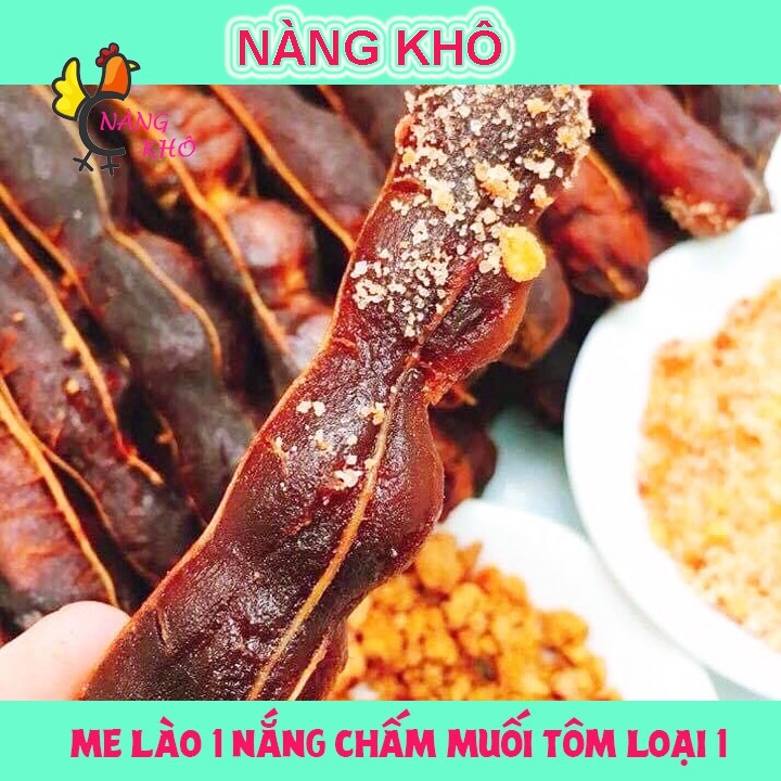 [Mã GROSALEHOT giảm 8% đơn 250K] Me Lào 1 Nắng Kèm Muối 500g (dạng hủ) | Nàng Khô | BigBuy360 - bigbuy360.vn