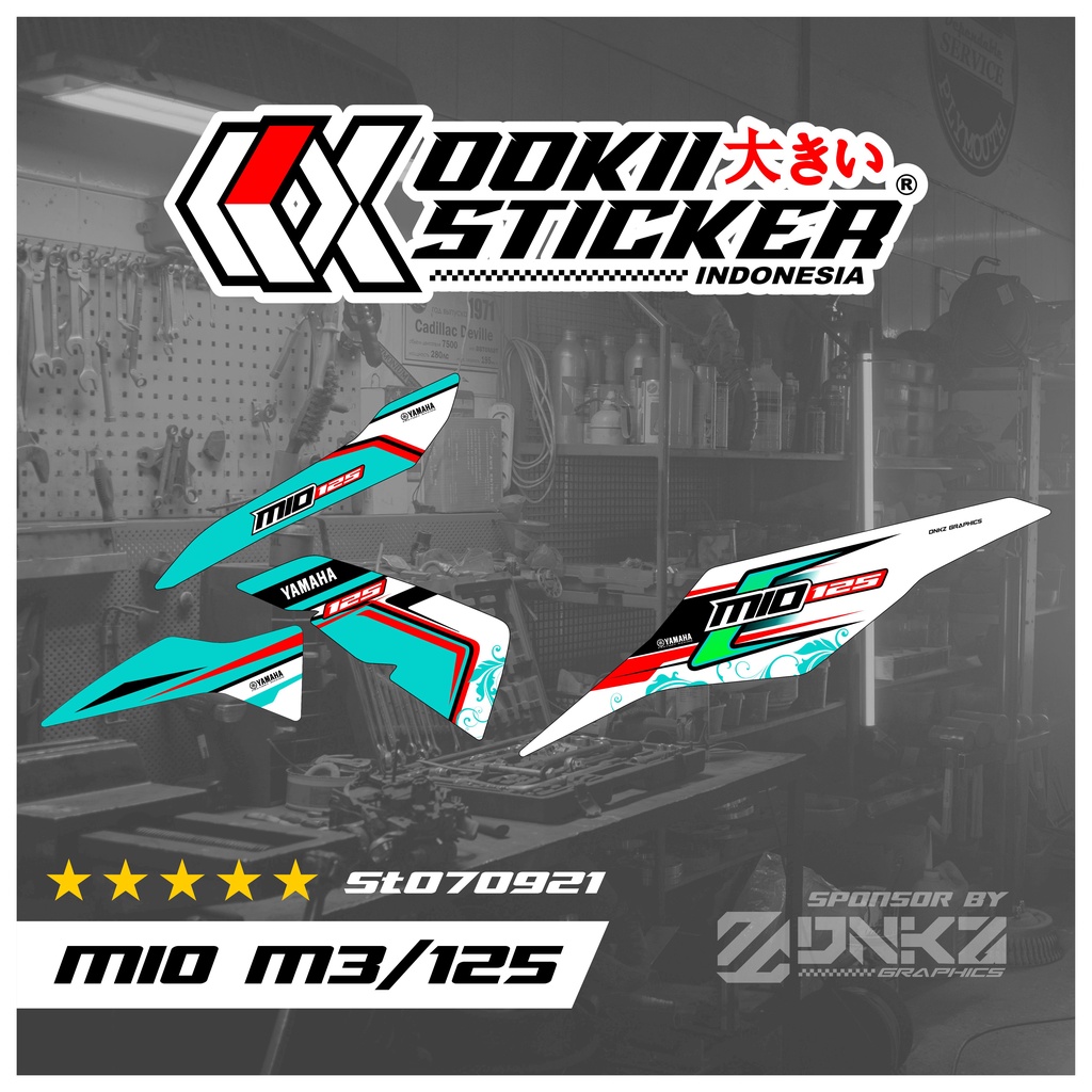 Mio M3 Sticker Decal Sọc Mio M3 / Mio Z / Mio 125 ST070921 OOKII