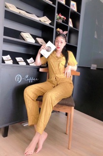 Đồ bộ lụa gấm