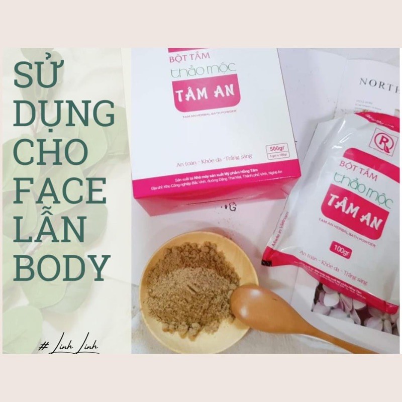[HOT] BỘT TẮM  THẢO MỘC TÂM AN 100g | BigBuy360 - bigbuy360.vn