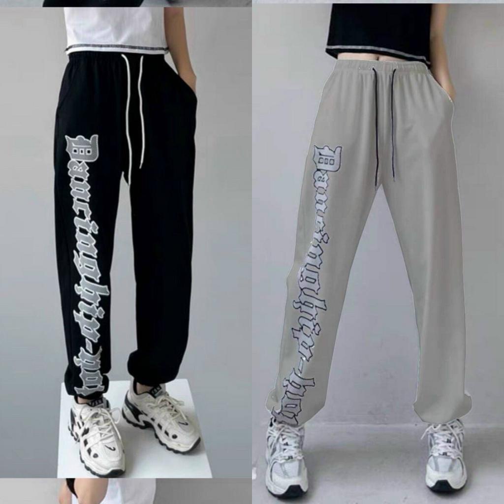 Quần dài jogger nữ vải nỉ thoáng mát co giãn kiểu dáng thời trang TQD01