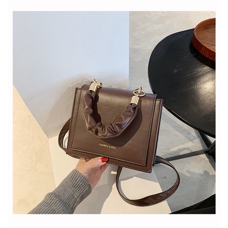 Túi đeo chéo, túi xách nữ đẹp da mềm quai dúm đi chơi phong cách hàn quốc Superbag668 271