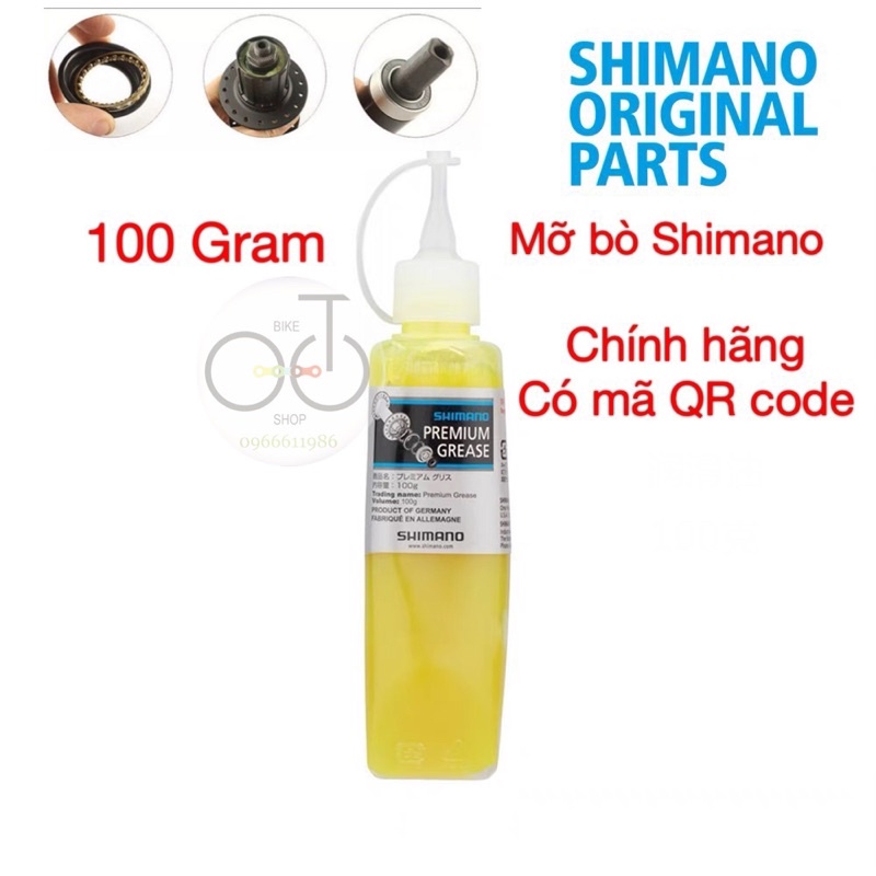 Mỡ bò Shimano bảo dưỡng trục giữa ty đùm xe đạp