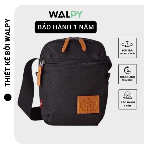 🔥[FREESHIP]🔥TÚI ĐEO CHÉO THỜI TRANG NAM CAO CẤP UNISEX THỂ THAO TRƠN CHỐNG NƯỚC BẢO HÀNH 1 ĐỔI 1 WALPY | BigBuy360 - bigbuy360.vn