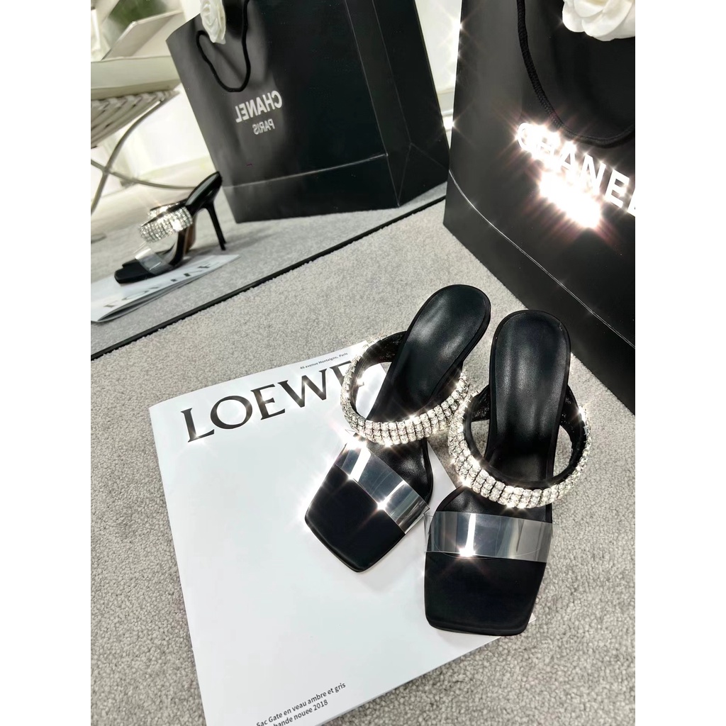 Julie Giày Cao Gót Nhựa pvc Trong Suốt Thời Trang Dành Cho Nữ