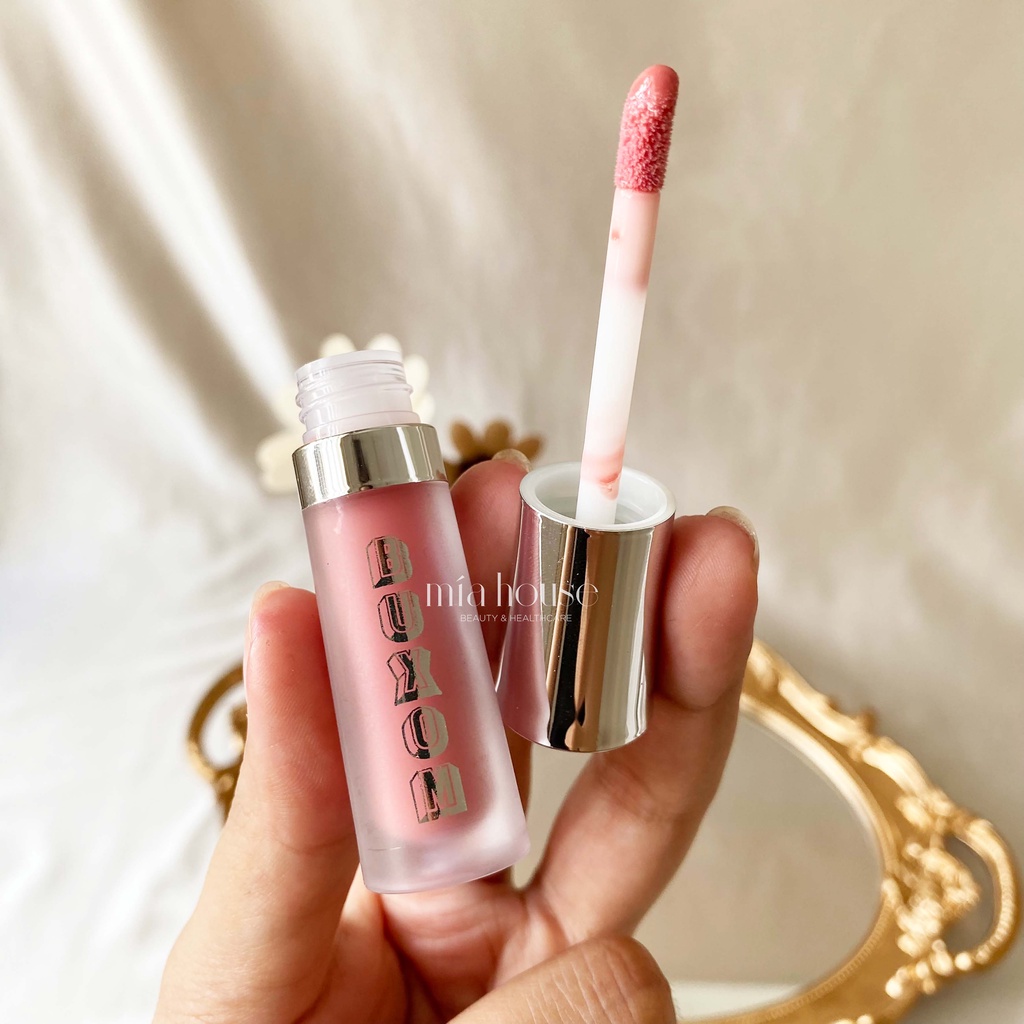 Son bóng Buxom Full-On Lip Cream màu Hot Toddy Mini unbox 2ml