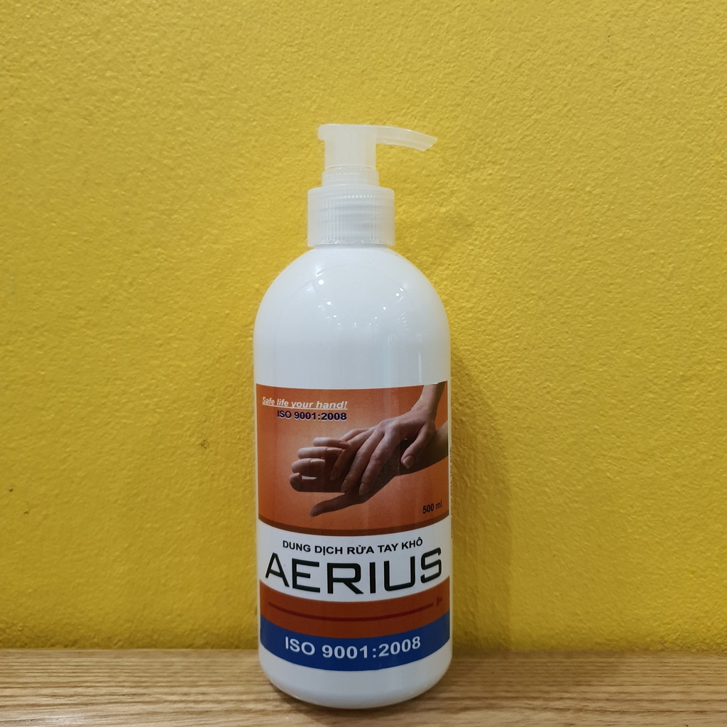Nước rửa tay kháng khuẩn, xịt kháng khuẩn, dung dịch diệt khuẩn, rửa tay khô AERIUS  (chai 100ml - 250ml - 500ml)) | BigBuy360 - bigbuy360.vn