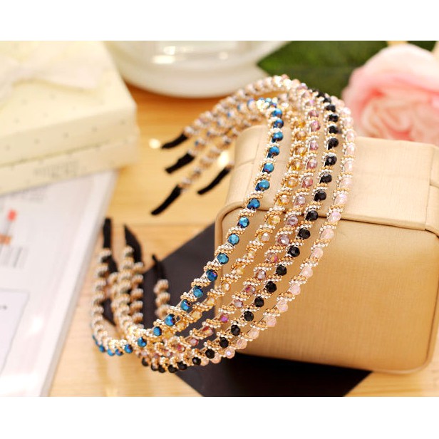 CA10 Cài tóc đính hạt xinh xắn