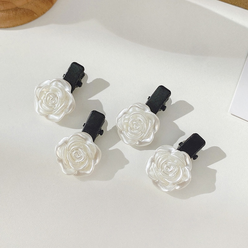 Kẹp Tóc Mini Hình Hoa Trà Thời Trang Hàn Quốc Cho Nữ