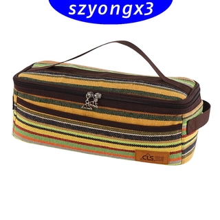 [HeatWave]  Camping Tableware Cutlery Storage Case Chopstick Spoon Fork Bag